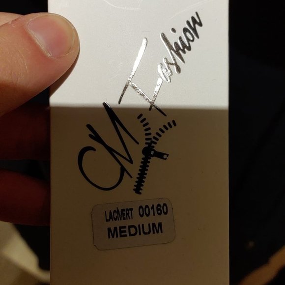 CM Fashion unisex hoodie Long Sleeve with pockets color NAVY - Picture 5 of 5